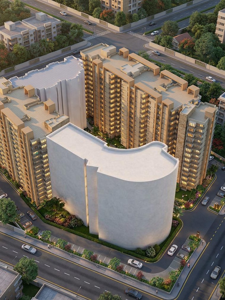 Sanskar City towers elevation