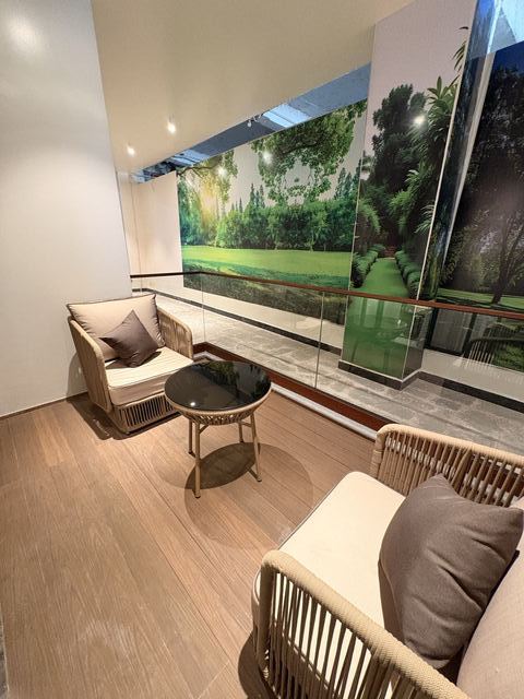 Balcony seating